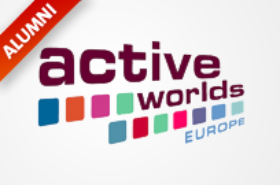 Active Worlds Alumni logo