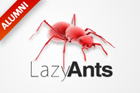 Lazy Ants Alumni logo