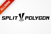 Split Polygon Alumni logo