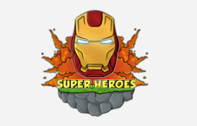 Roblox Super Heroes logo